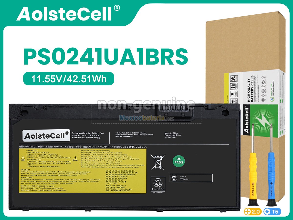 batería para Dynabook PS0241UA1BRS