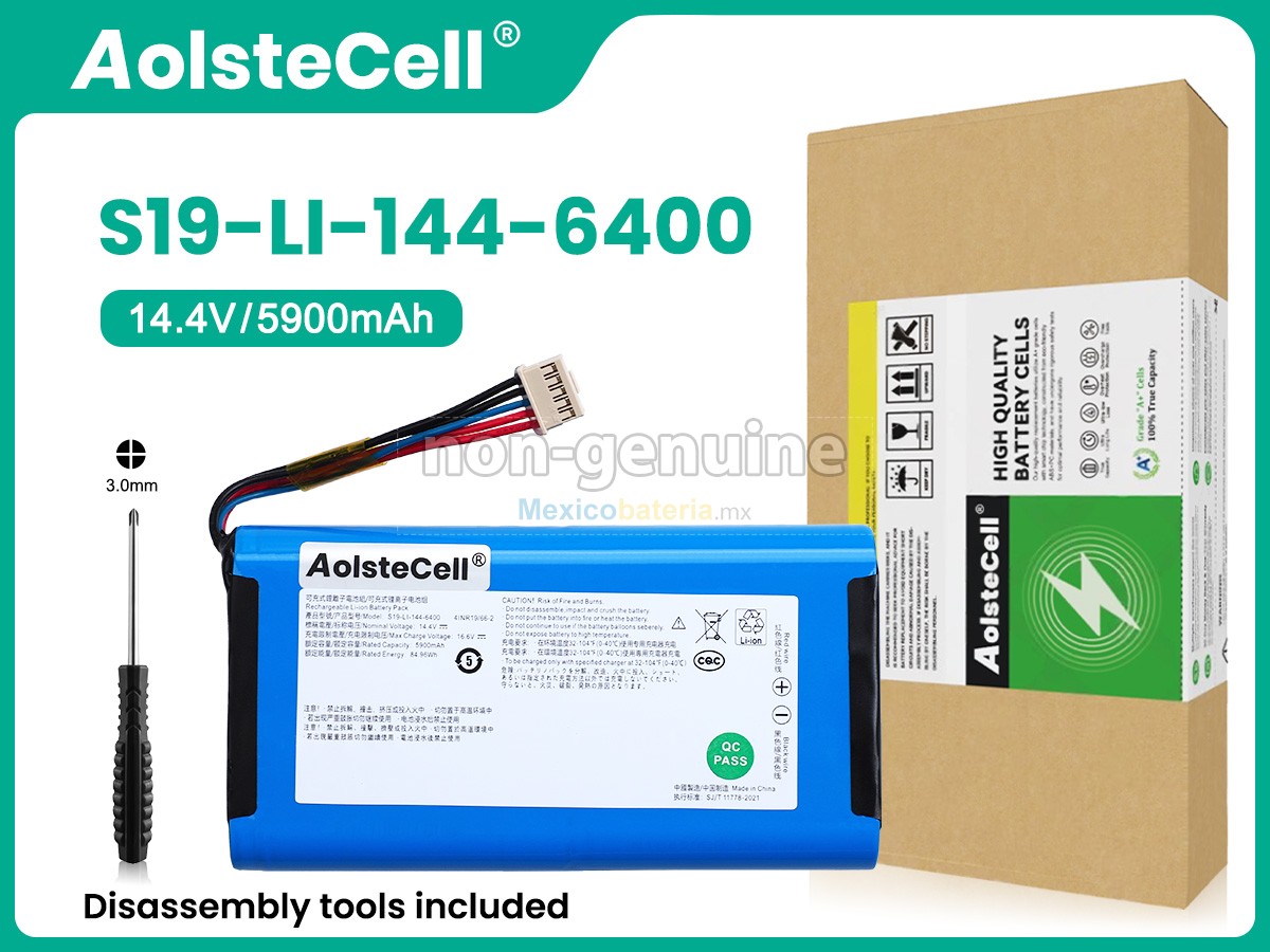batería para Ecovacs S19-LI-144-6400