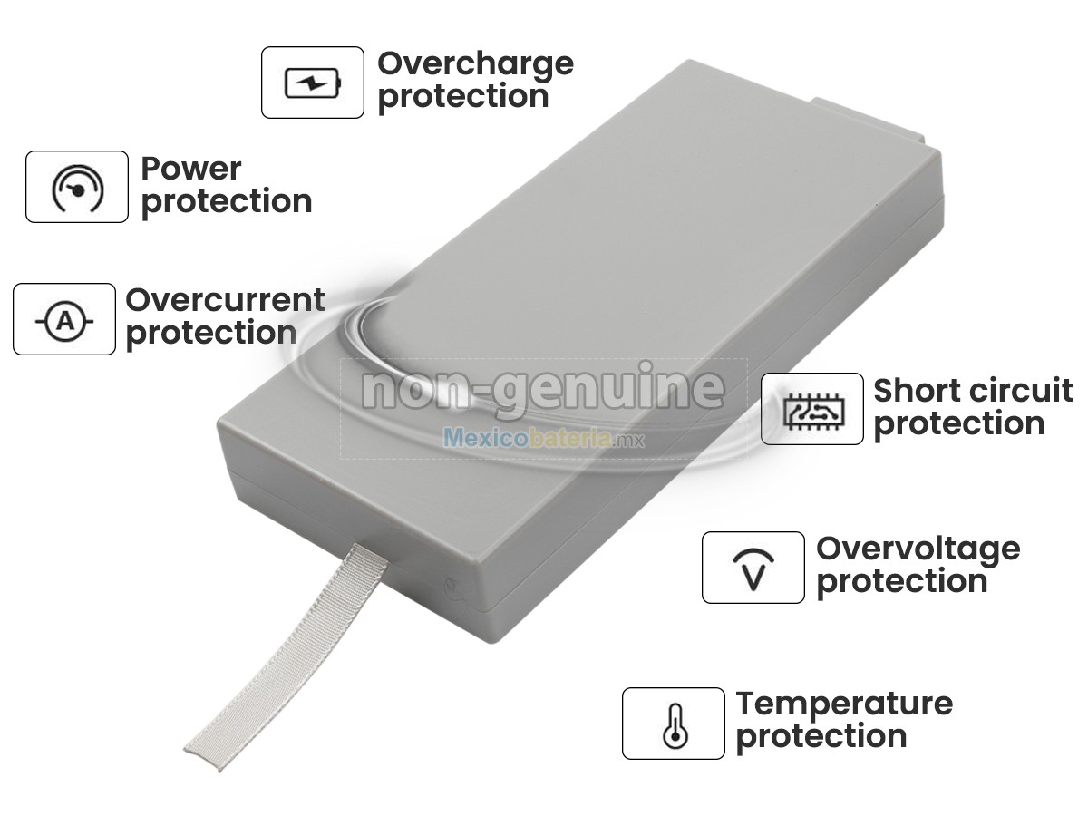 batería para EDAN DRAGER VISTA 129
