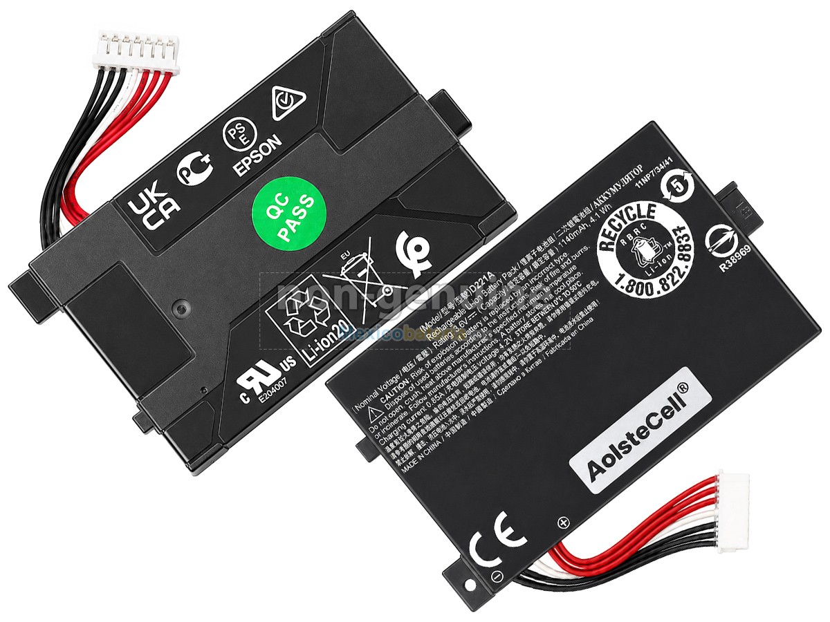 batería para EPSON WORKFORCE ES-60W