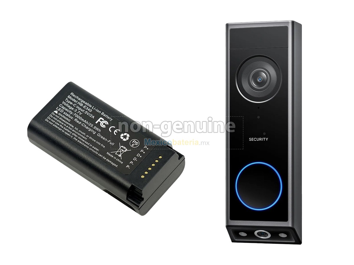 batería para Eufy VIDEO DOORBELL