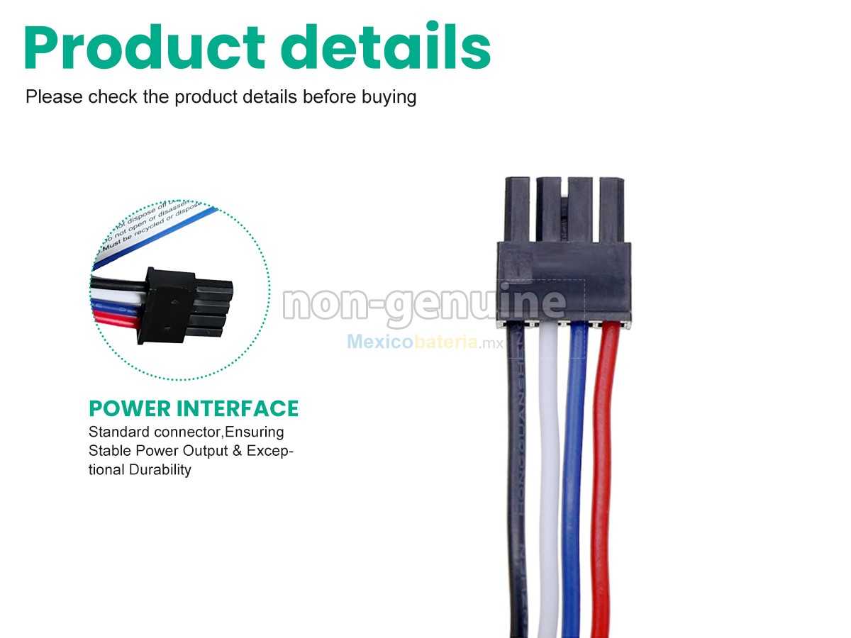 batería para Eufy INR18650M26-4S2P