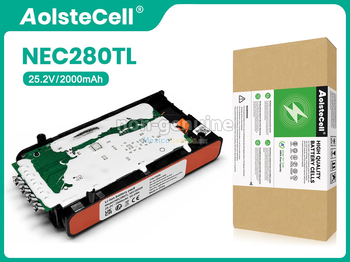 batería para Eureka NEC285GR