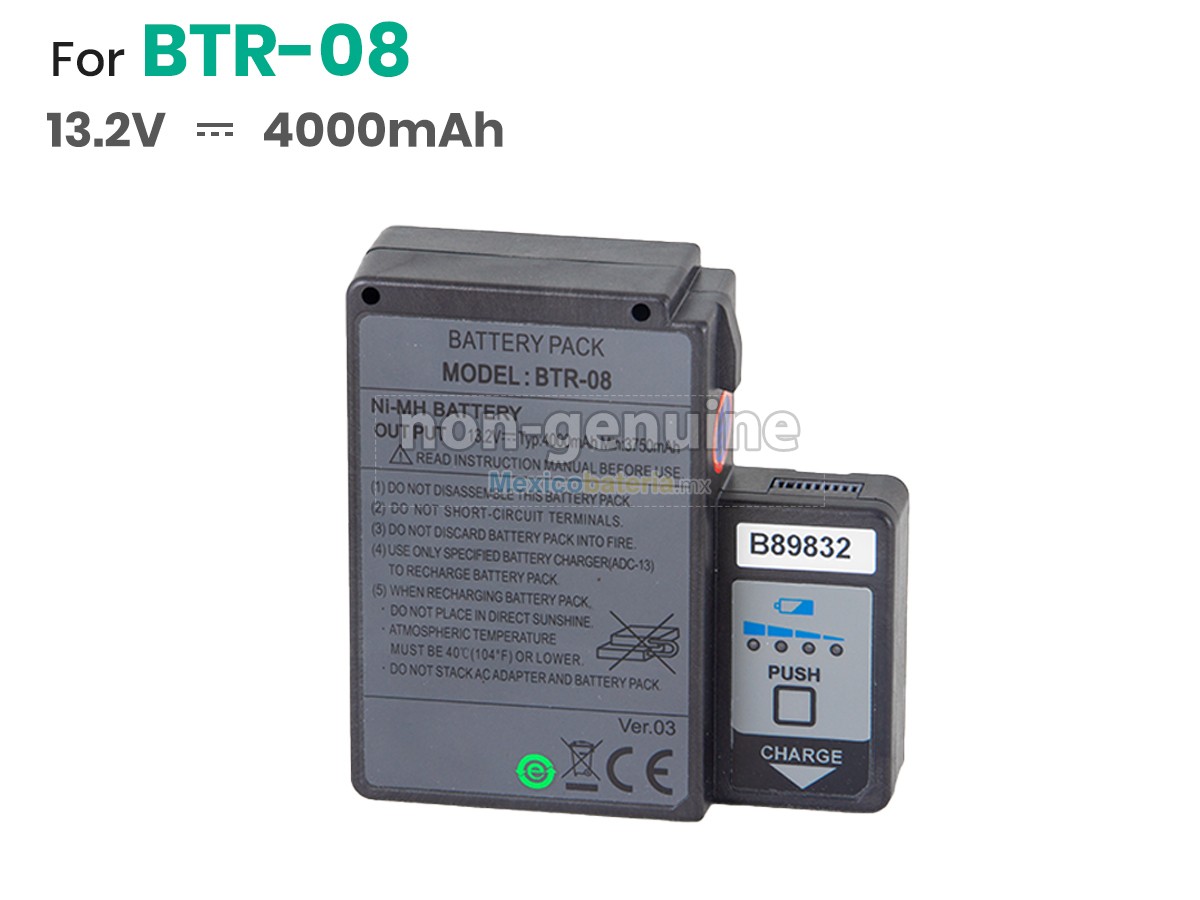 batería para Fujikura BTR-08