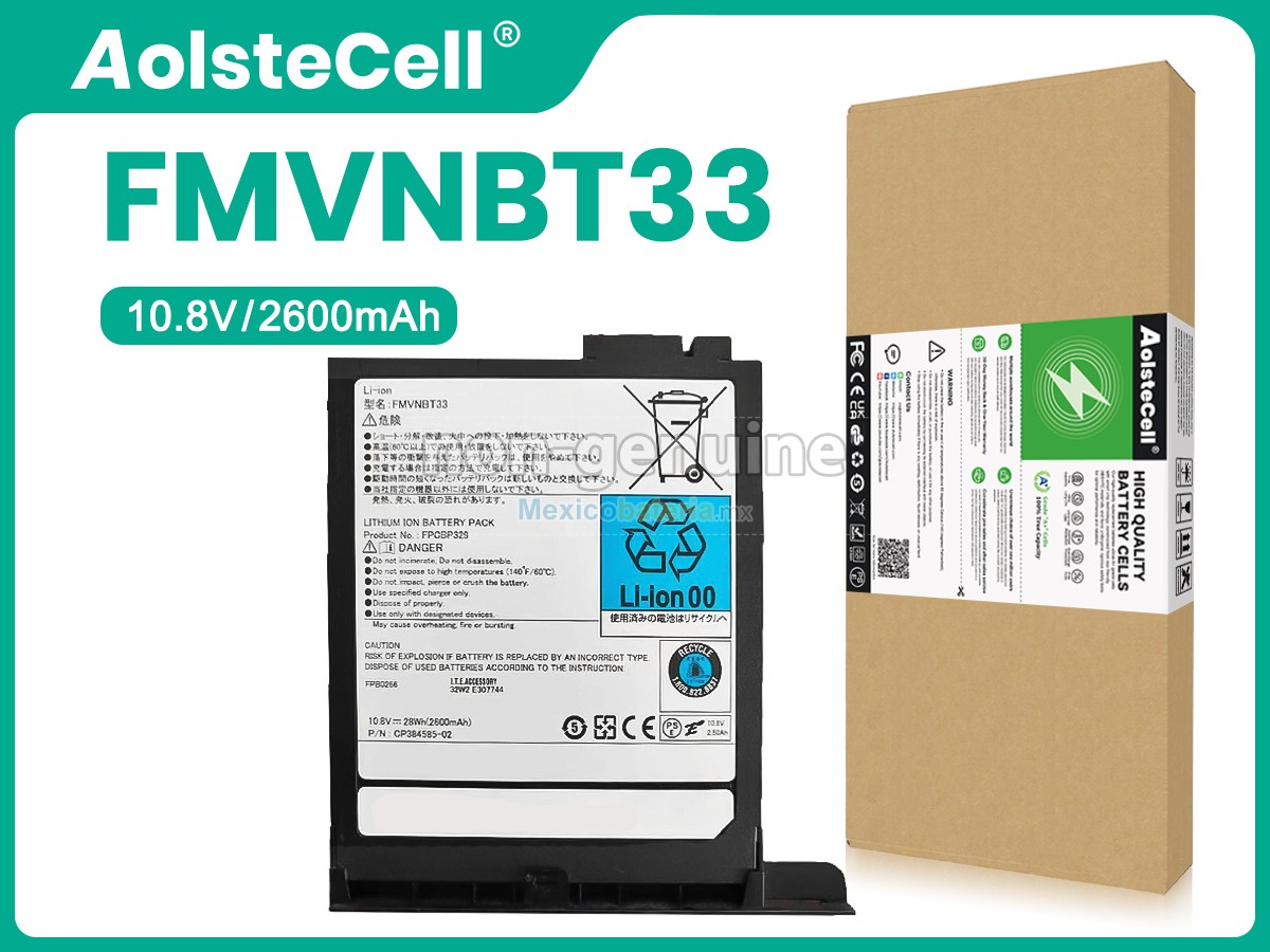 batería para Fujitsu CP384585-02