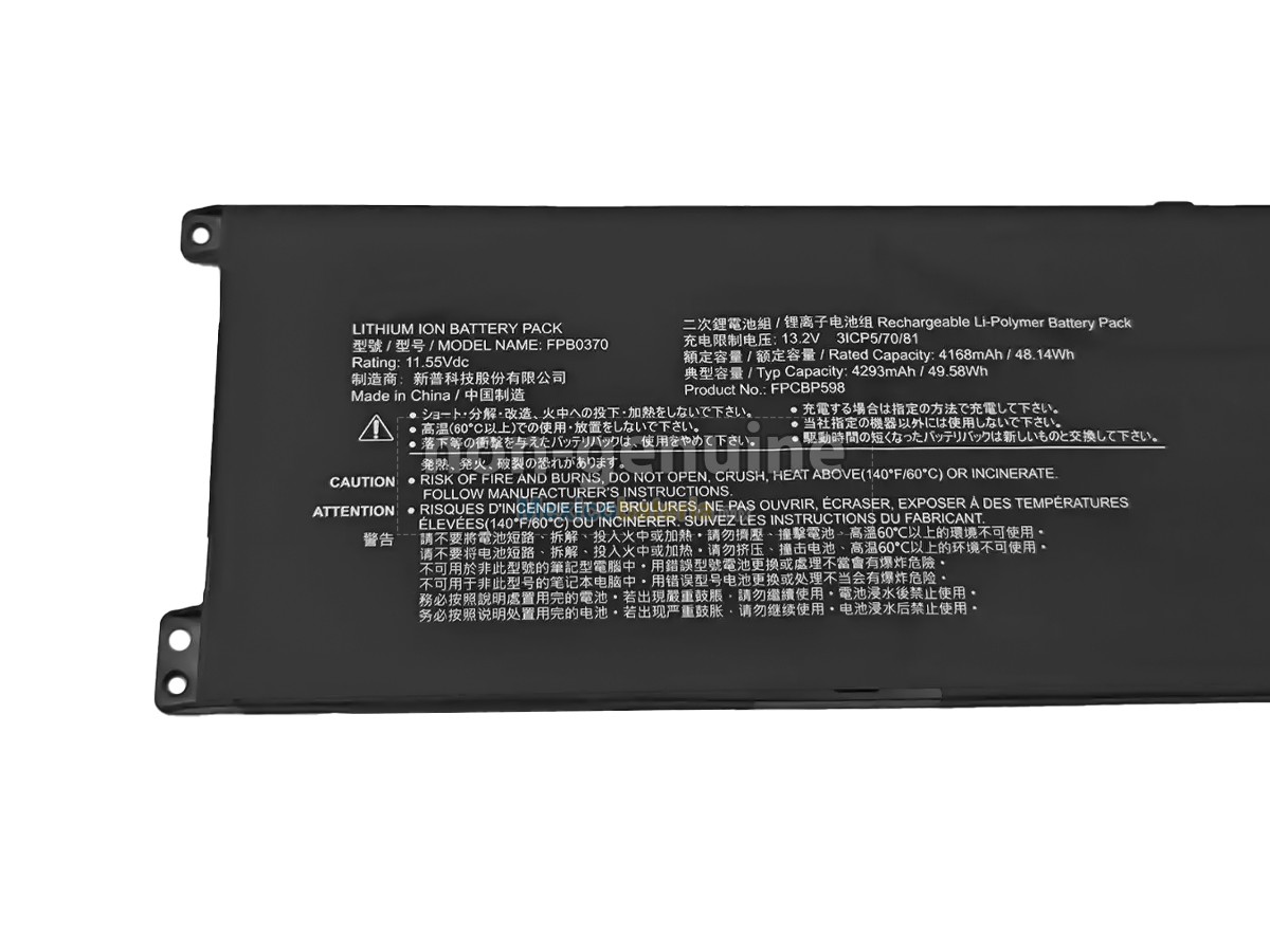 batería para Fujitsu CP829150-01