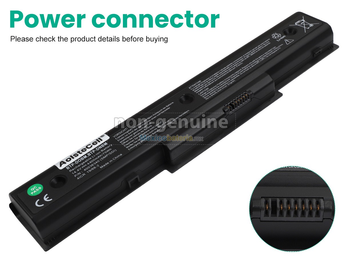 batería para Fujitsu BTP-D0BM