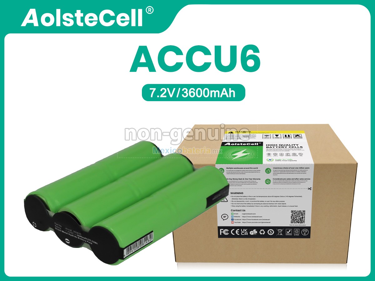 batería para Gardena WOLF GARTEN GRASSCHERE