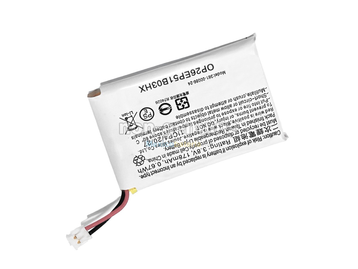 batería para Garmin 361-00086-24