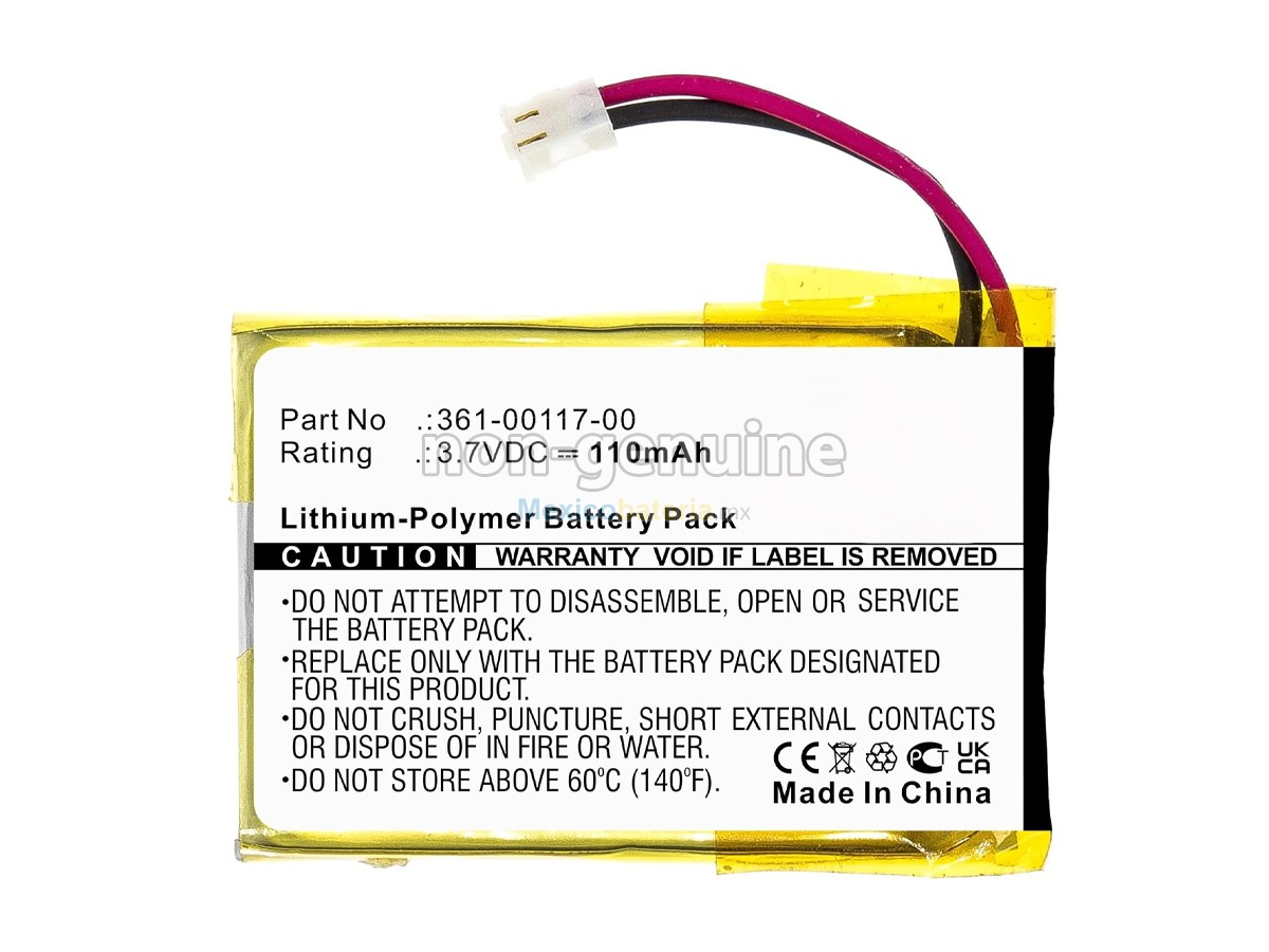 batería para Garmin 361-00117-00