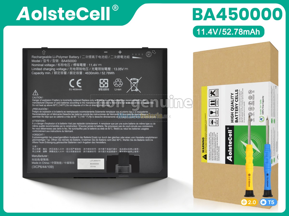 batería para Getac BA450000