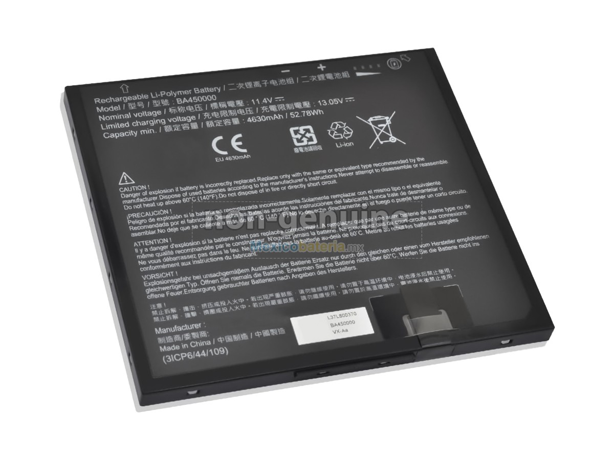 batería para Getac BA450000