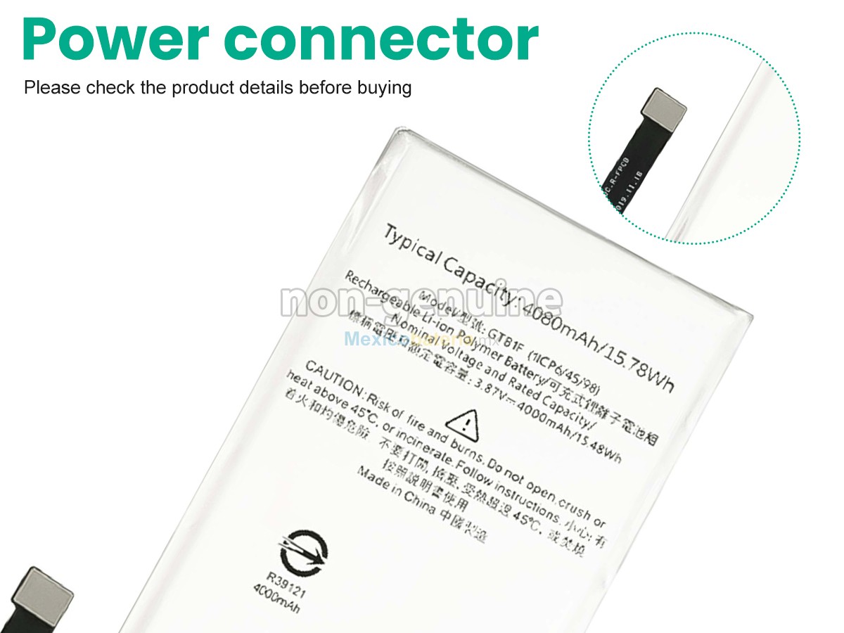 batería para Google GTB1F