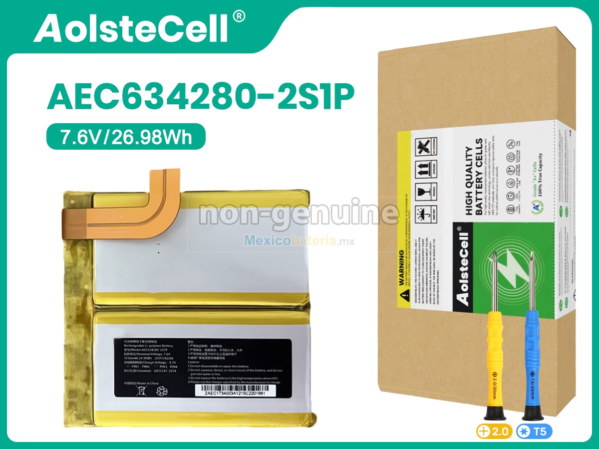 batería para GPD AEC634280-2S1P