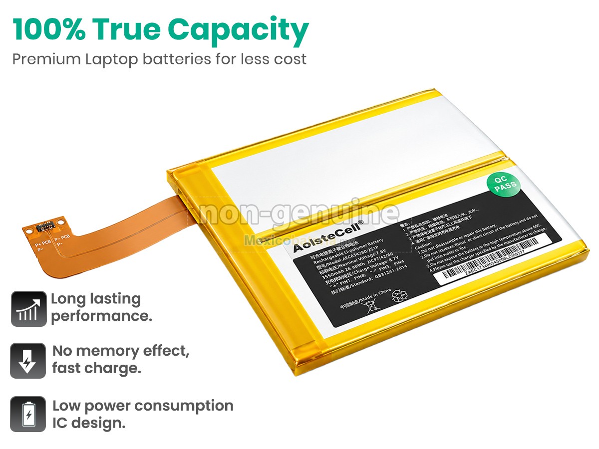 batería para GPD 634280