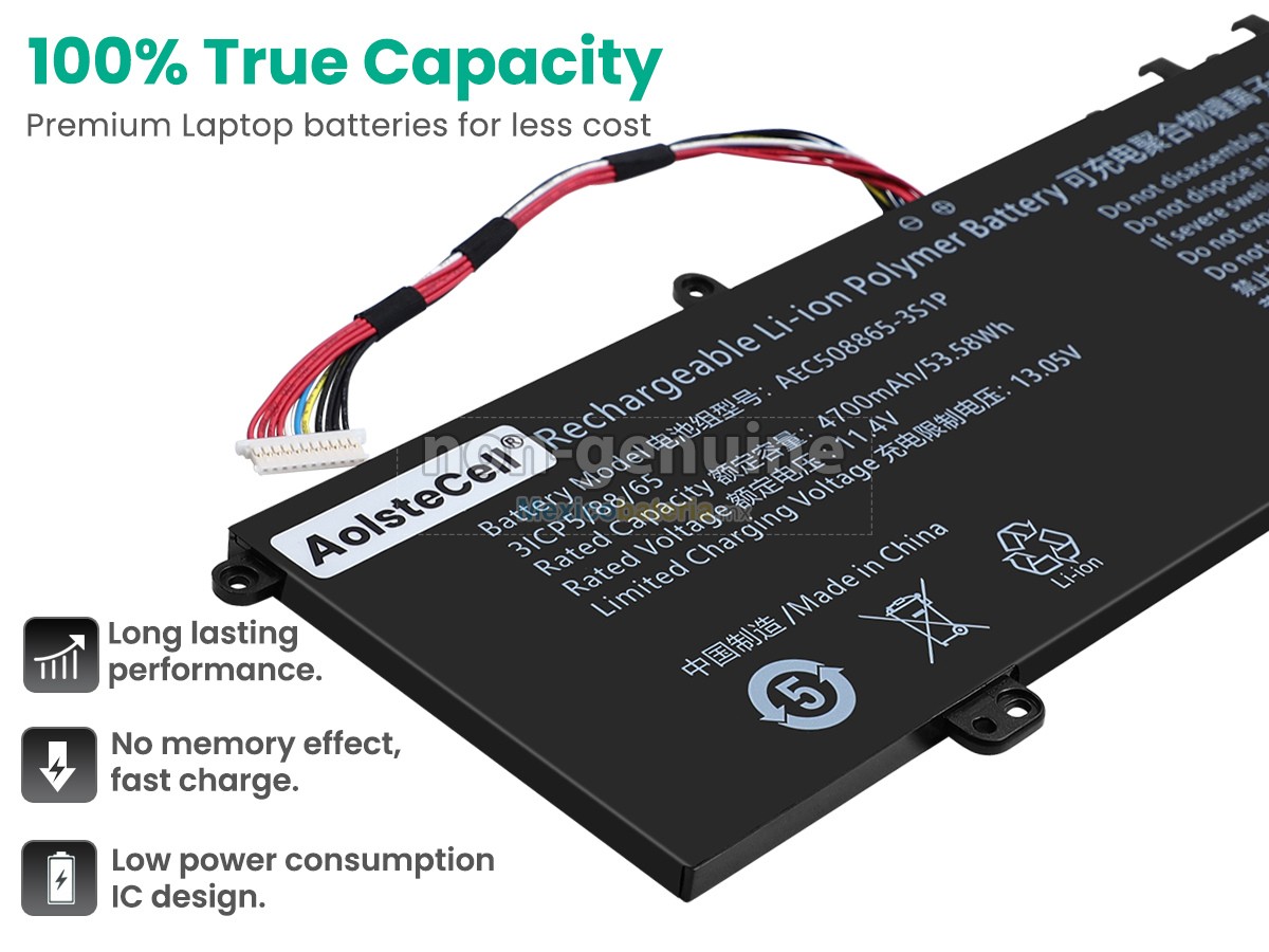 batería para Hasee X5-2021S5