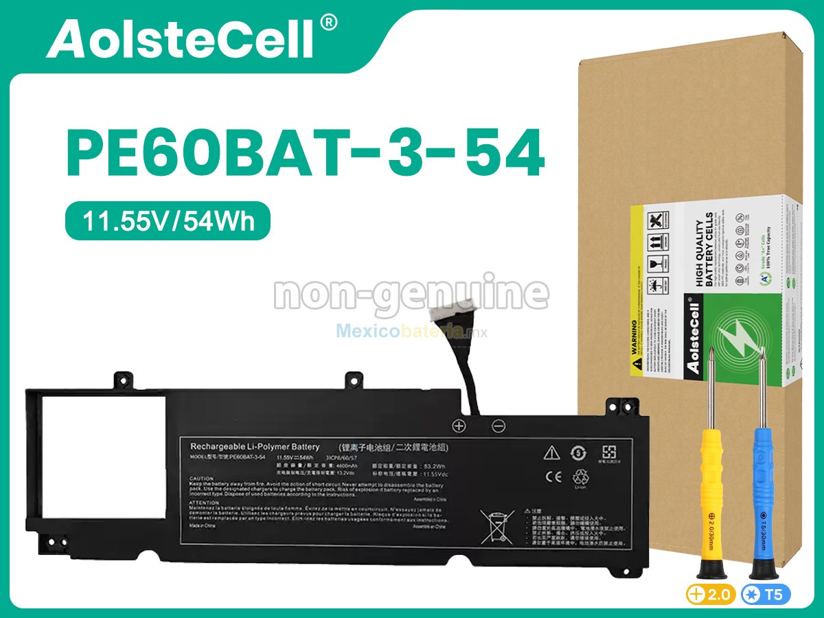 batería para Hasee PE60BAT-3-54