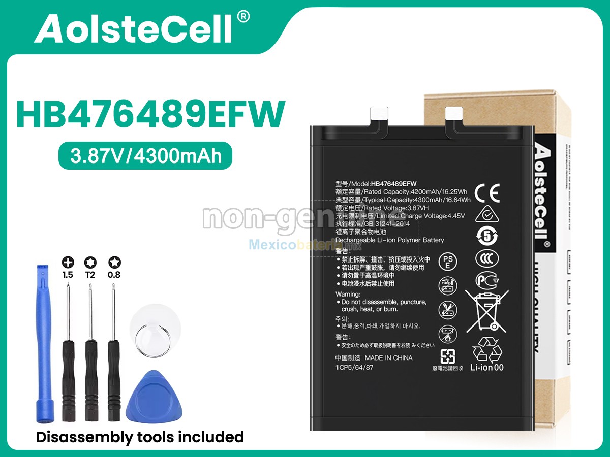 batería para Honor HB476489EFW