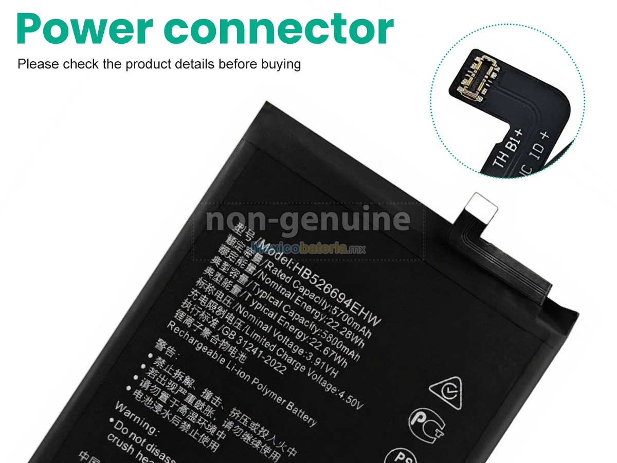 batería para Honor X9B ALI-NX1
