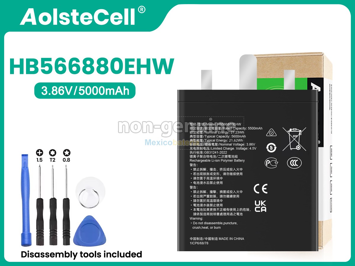 batería para Honor HB566880EHW
