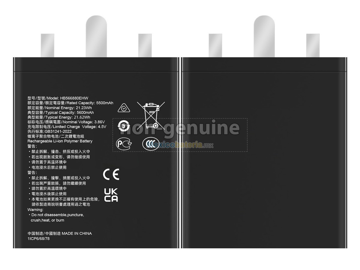 batería para Honor HB566880EHW