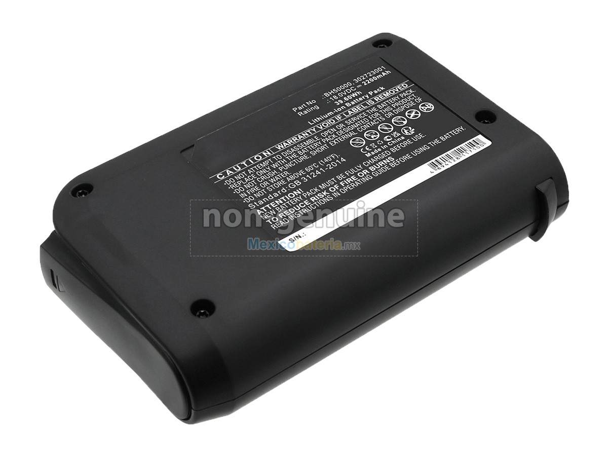 batería para Hoover BH50000