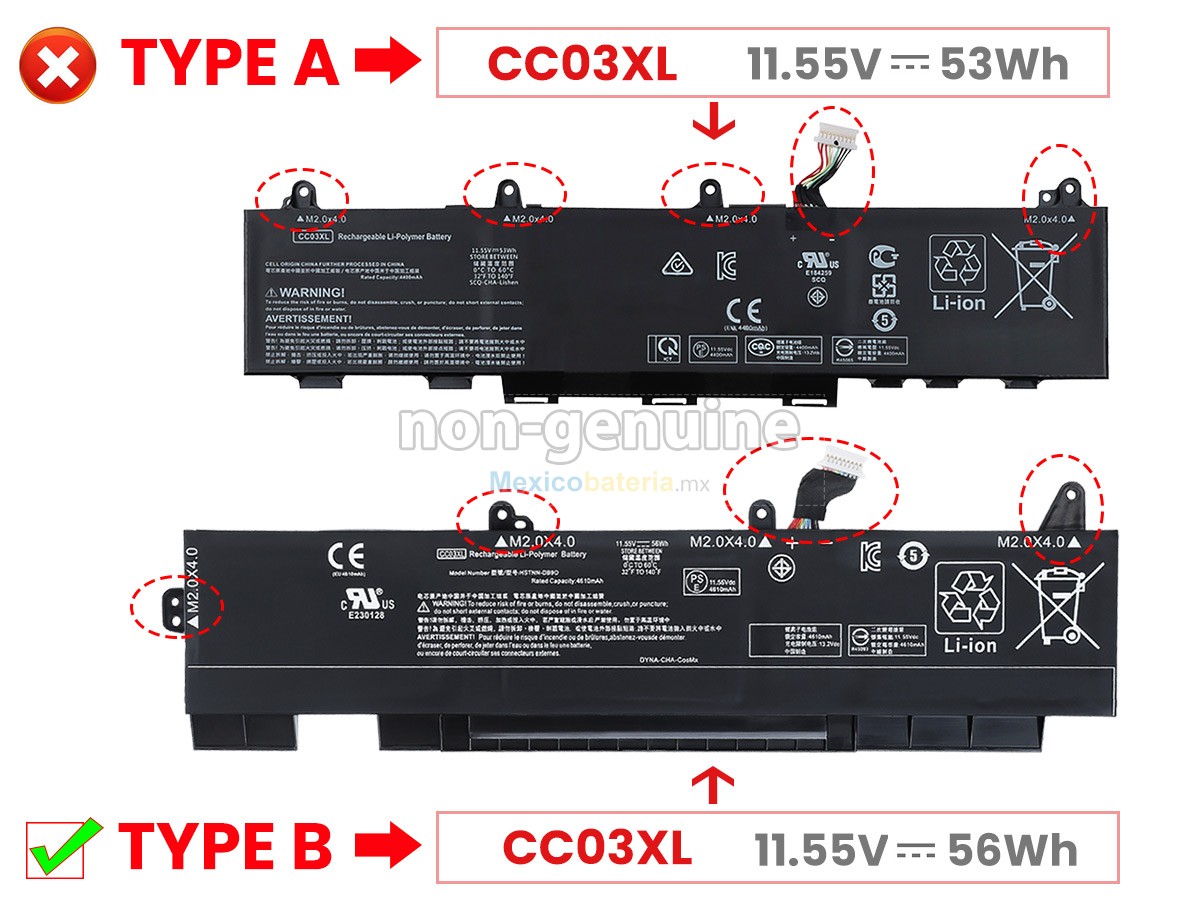 batería para HP EliteBook 855 G7