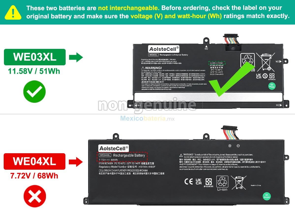 batería para HP Pavilion Plus 14-EW1020NN