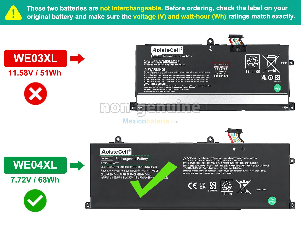 batería para HP Pavilion Plus 14-EW1020NN