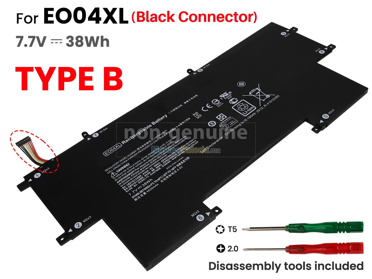 batería para HP 828226-005