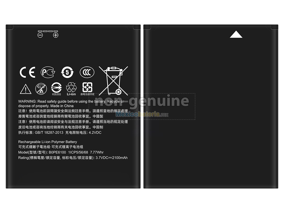 batería para HTC BOPE6100