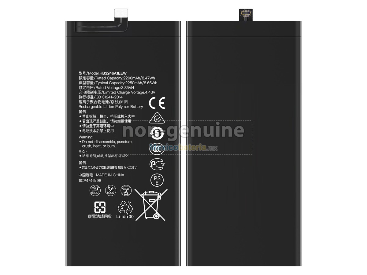 batería para Huawei HB3246A1EEW