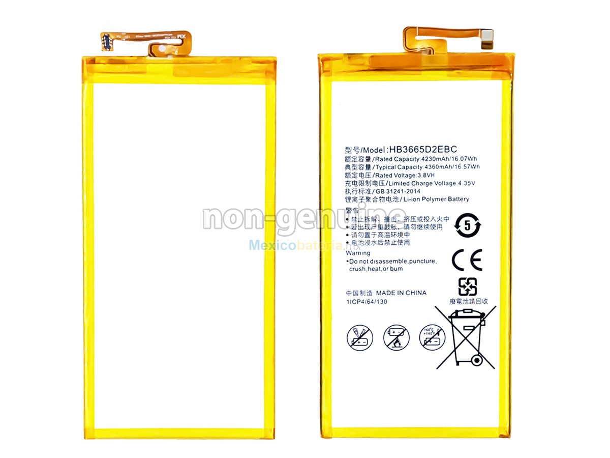 batería para Huawei HB3665D2EBC