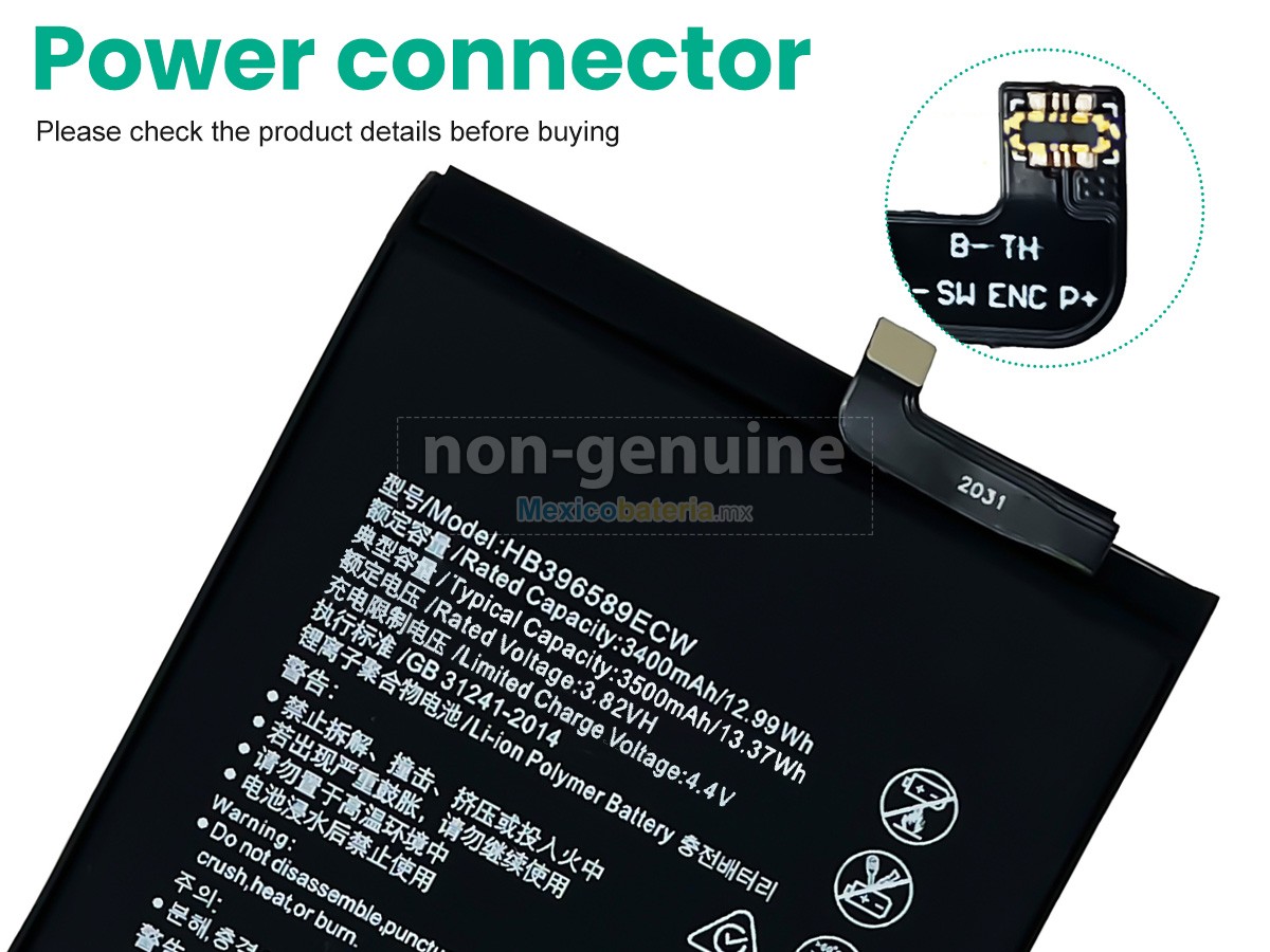batería para Huawei NOVA 5