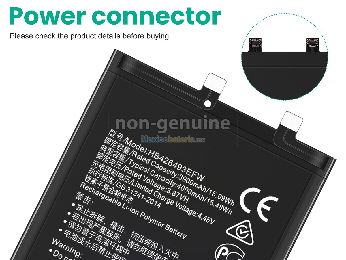 batería para Huawei NOVA 9 SE