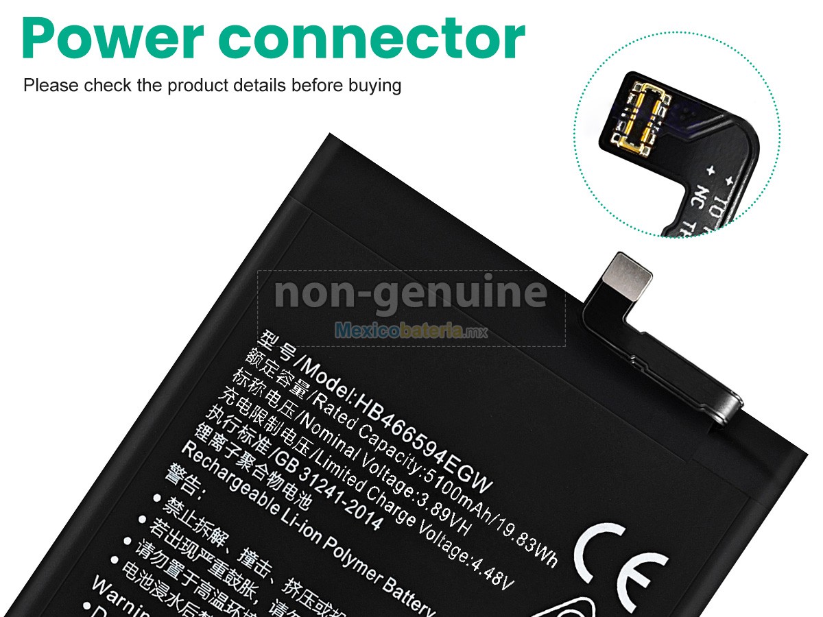 batería para Huawei HONOR PLAY 40 WDY-AN00