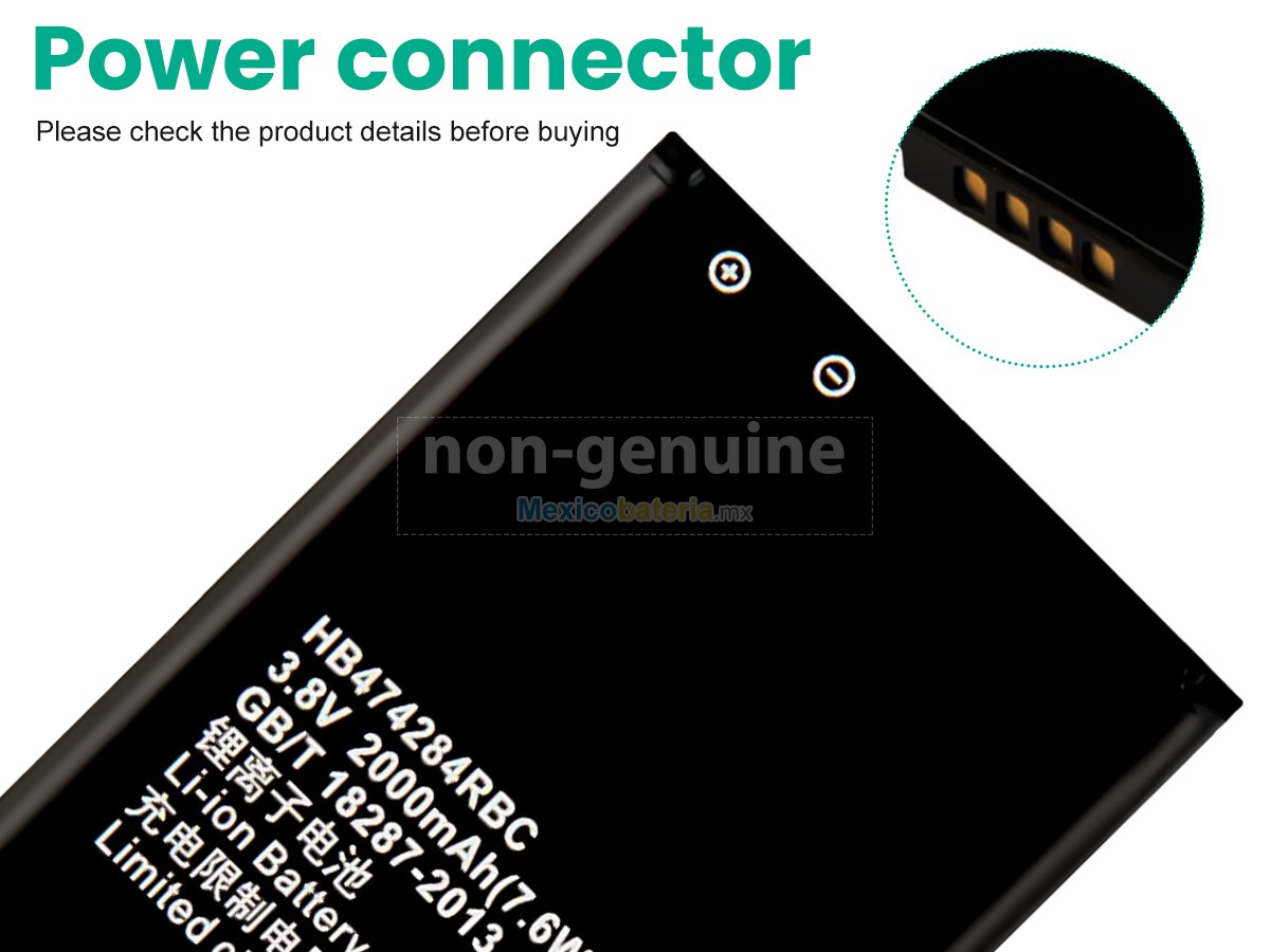 batería para Huawei ASCEND Y550