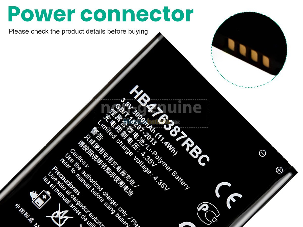 batería para Huawei ASCEND G750