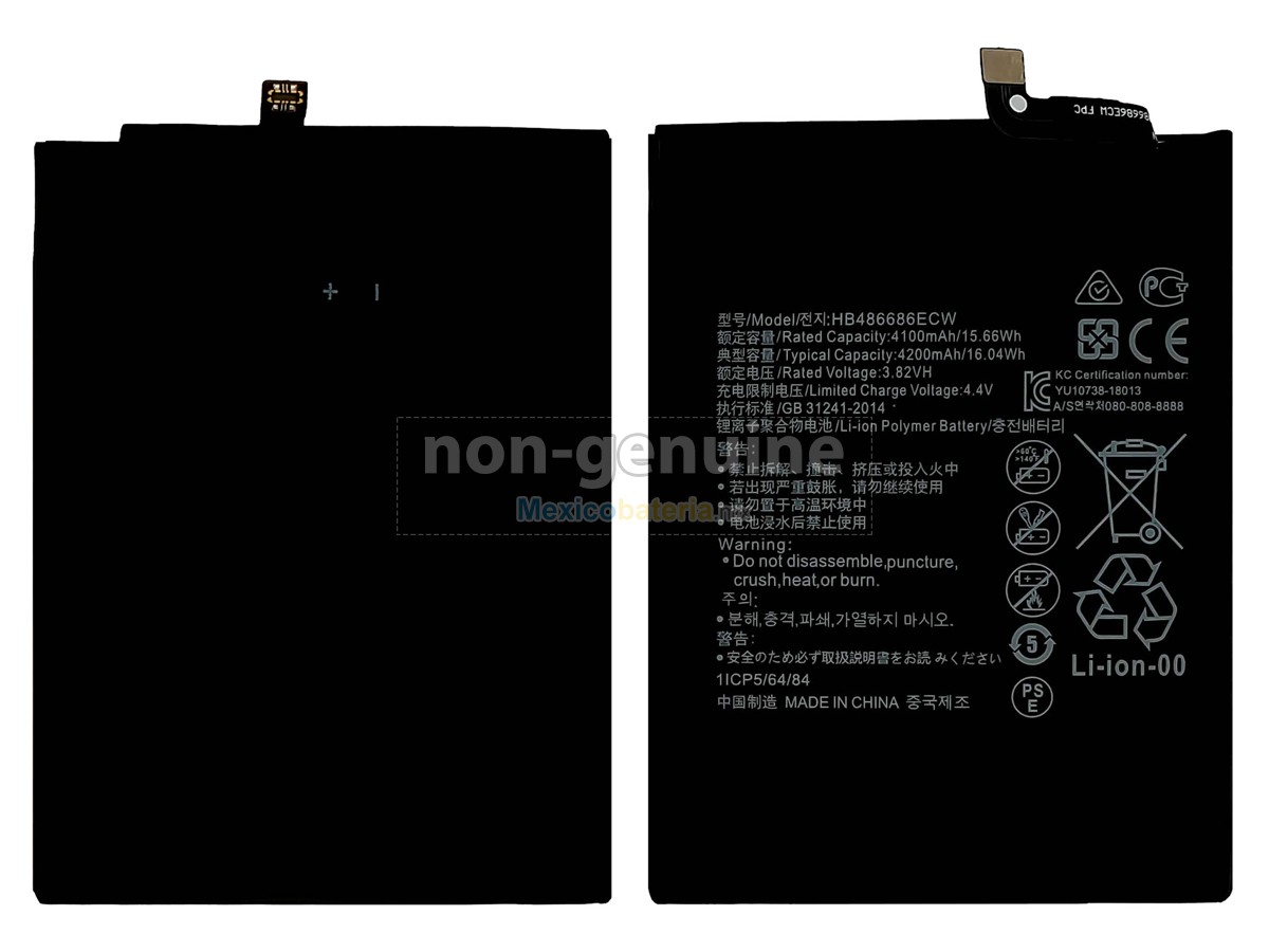 batería para Huawei HB486686ECW