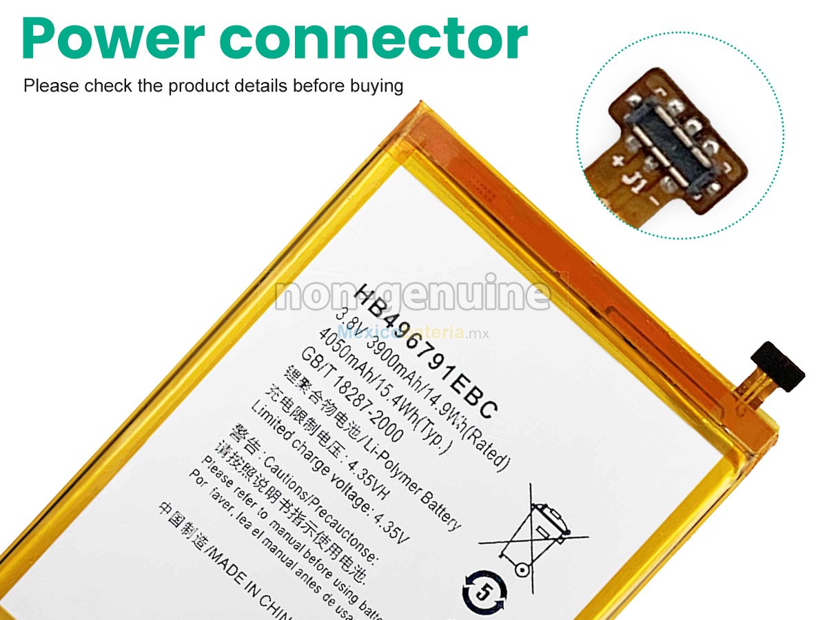 batería para Huawei MATE1