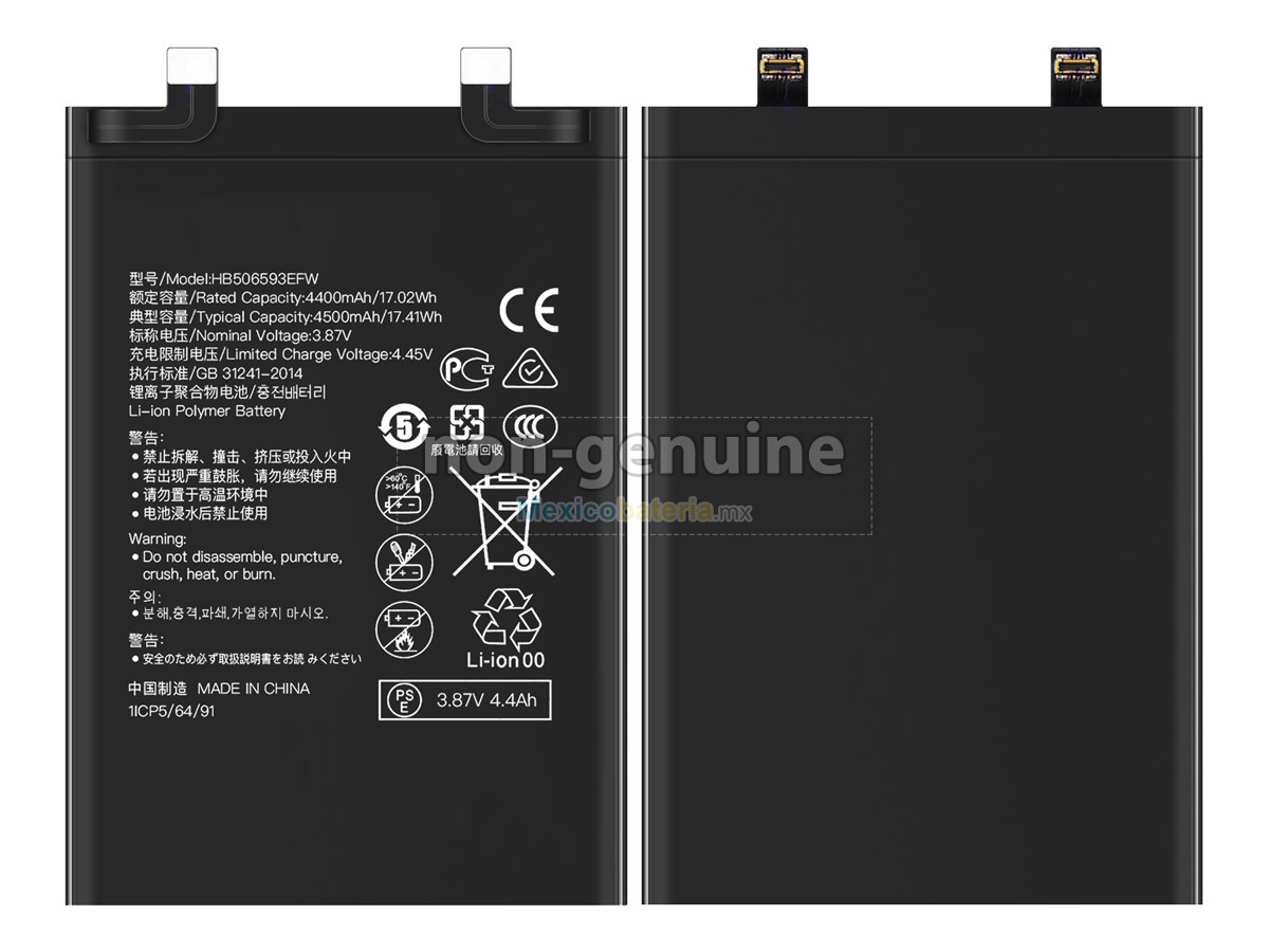 batería para Huawei HB506593EFW