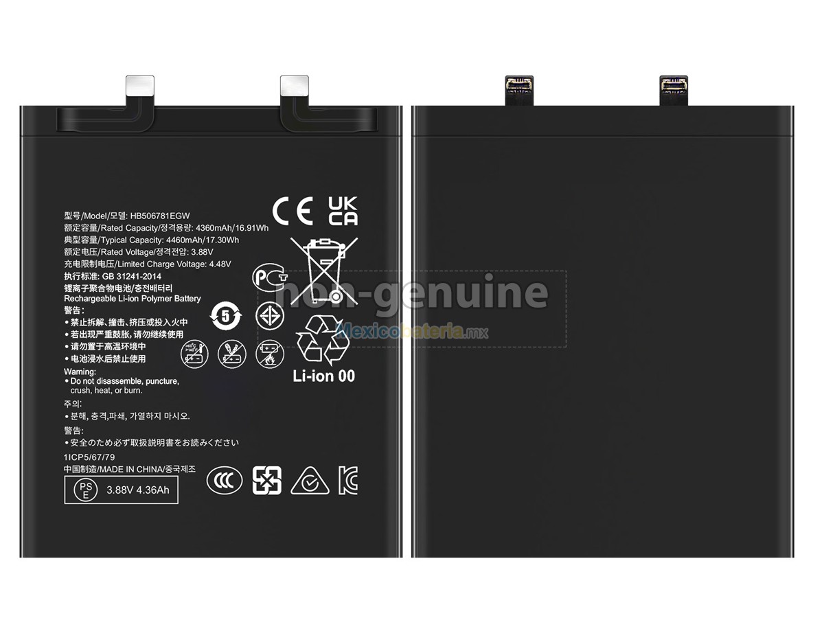 batería para Huawei HB506781EGW