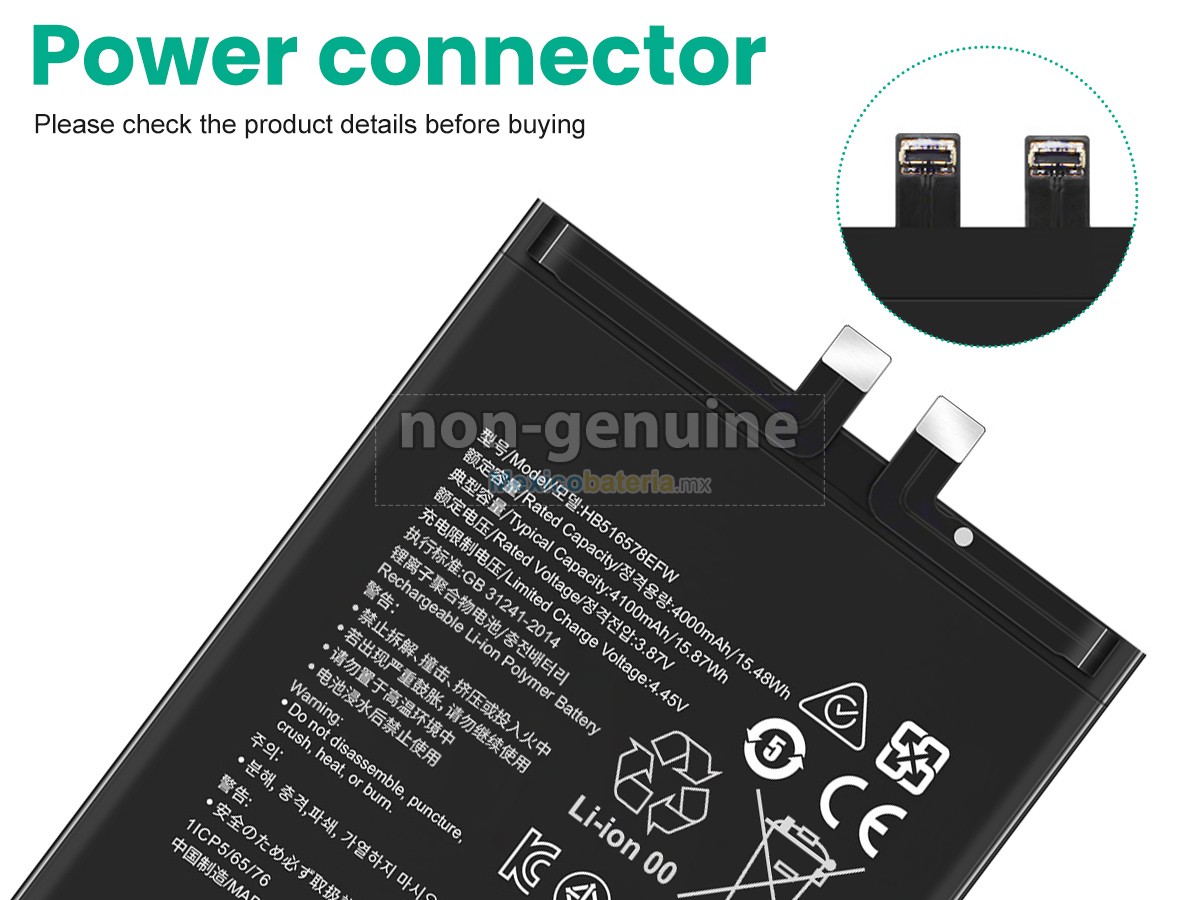 batería para Huawei P50