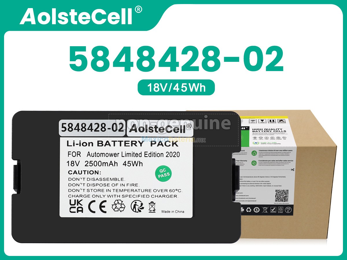 batería para Husqvarna 5848528-03