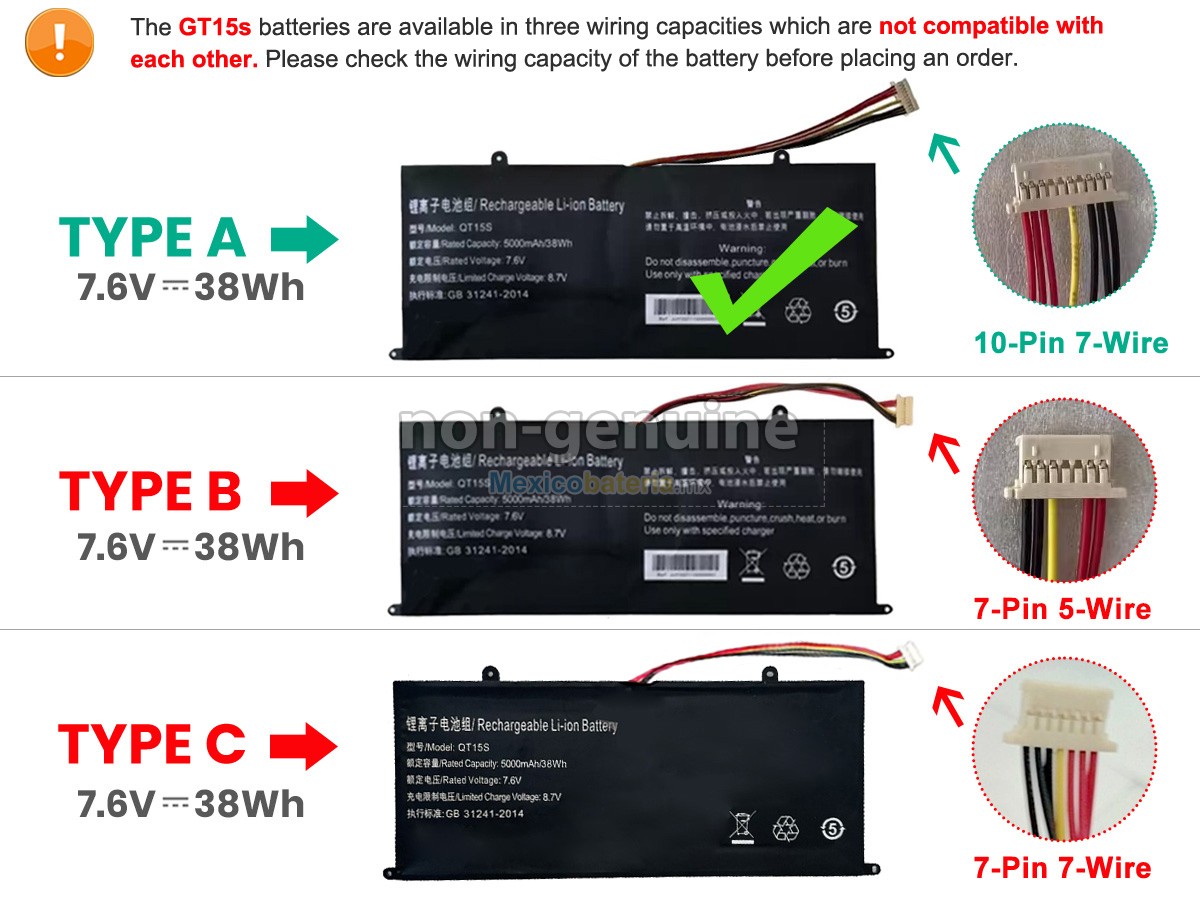 batería para IPASON P1X8GBJ41