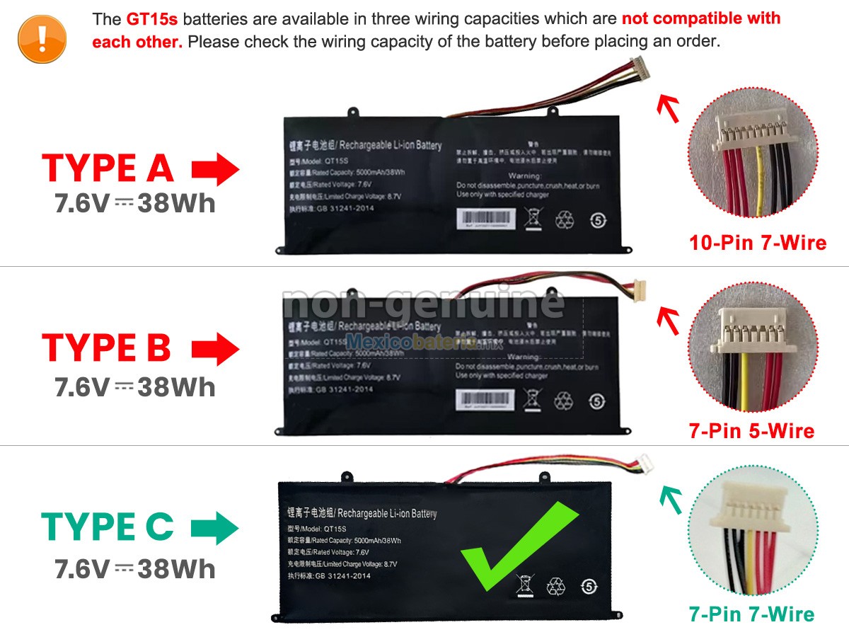 batería para IPASON P1X8GBJ41