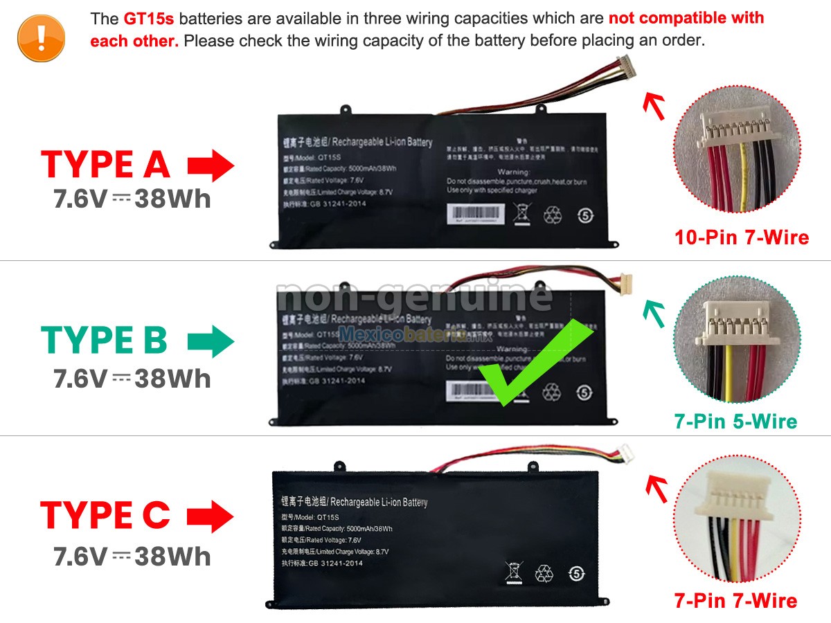 batería para IPASON P1X8GBJ41