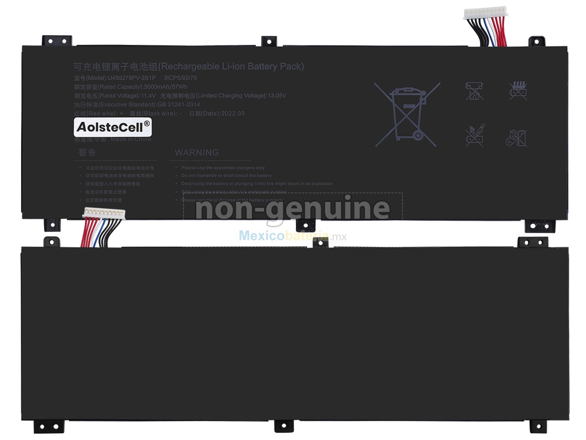 batería para IPASON U459279PV-3S1P