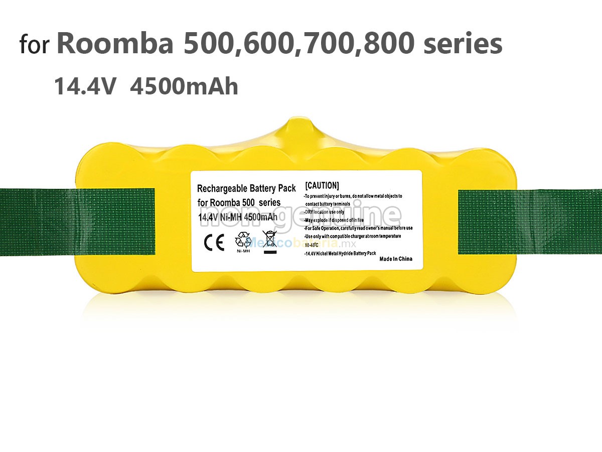 Generalmente Ligero Pacer Batería Irobot ROOMBA 563 PET de alta calidad en México | Mexicobateria.mx