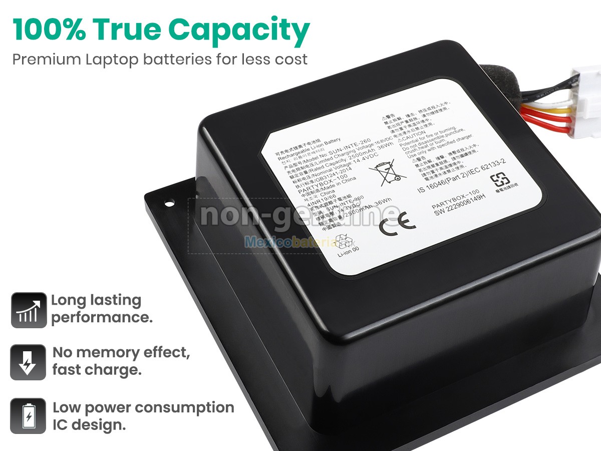 batería para JBL PARTYBOX 100